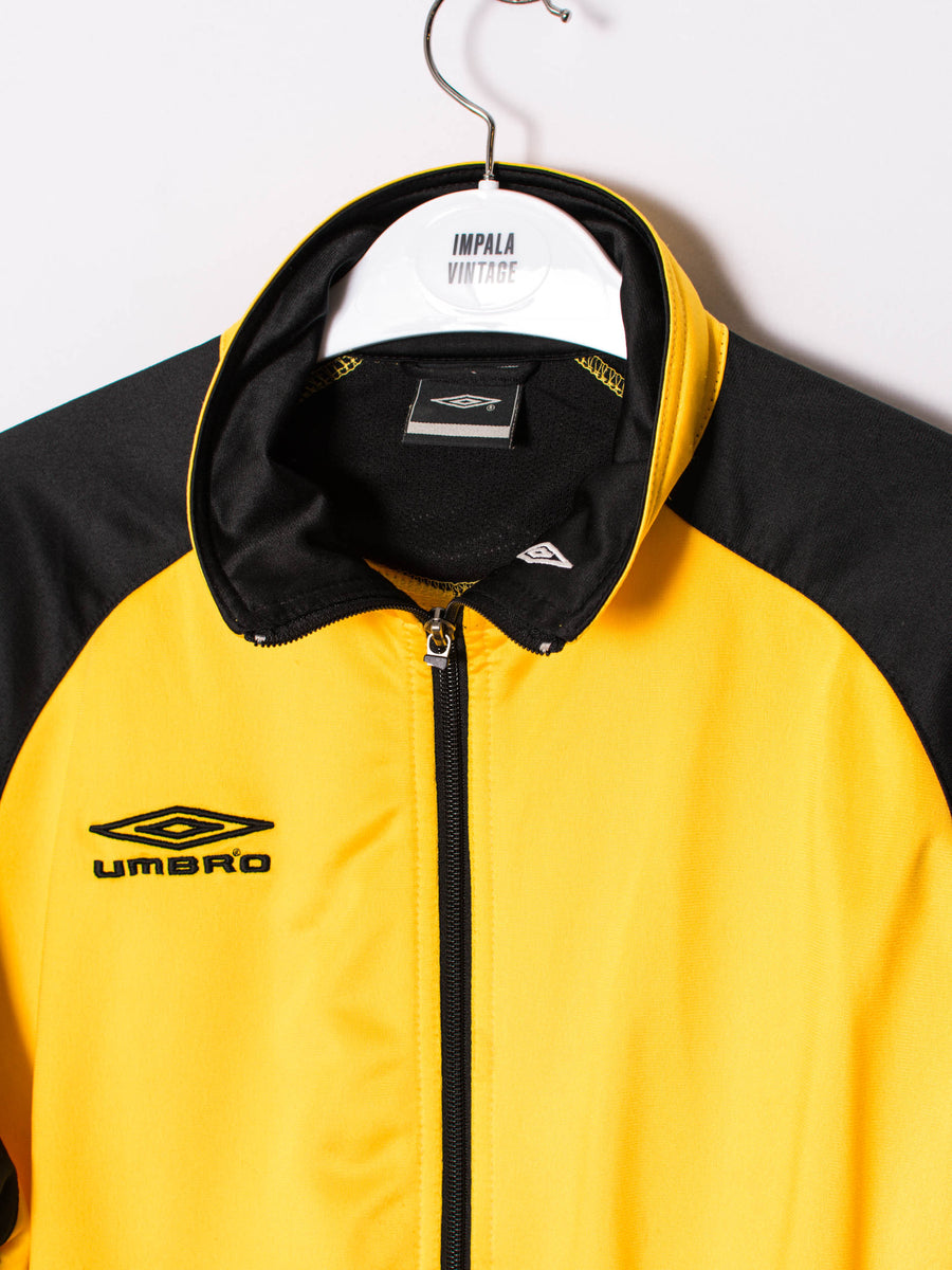 Umbro Yellow & Black Track Jacket