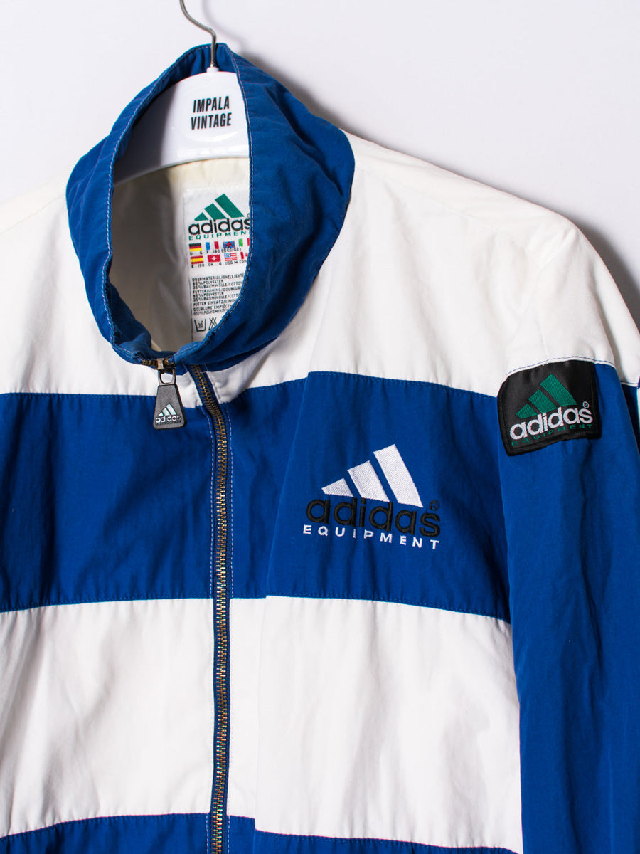 Adidas Equipment Blue & White Track Jacket