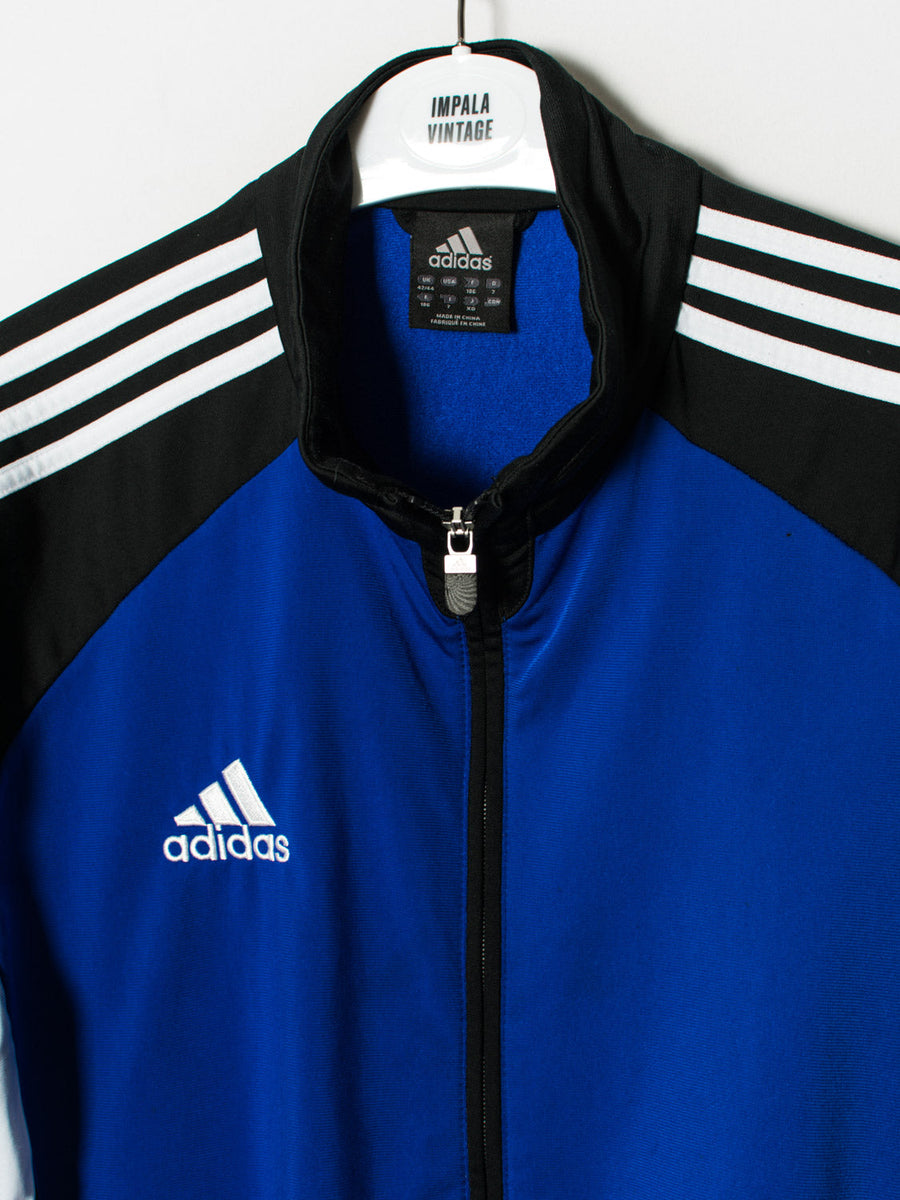 Adidas Blue & Black Track Jacket