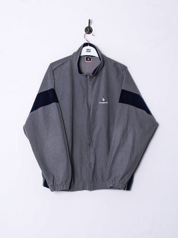 Le Coq Sportif Grey Velvet Jacket