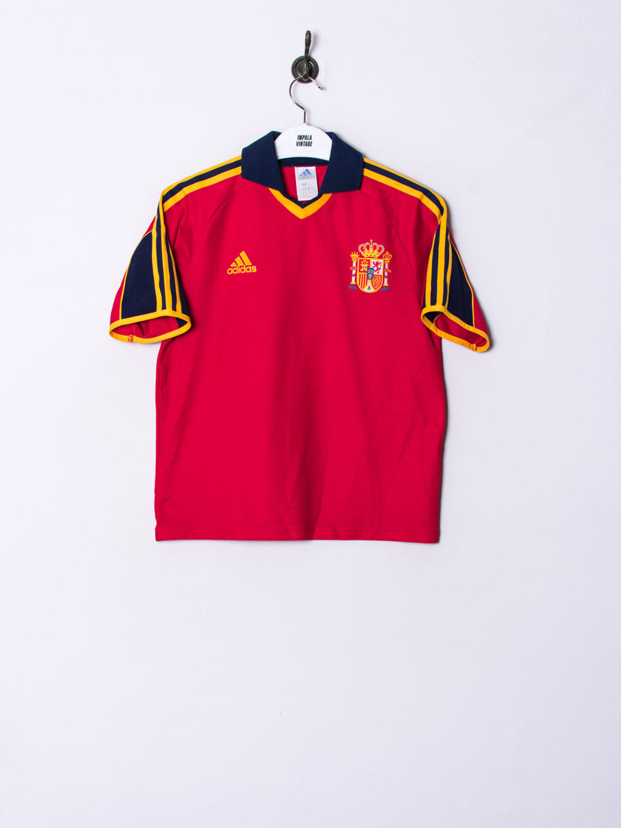 Spain National Team RFEF Adidas Official Football 2000 (kids) Home Jersey