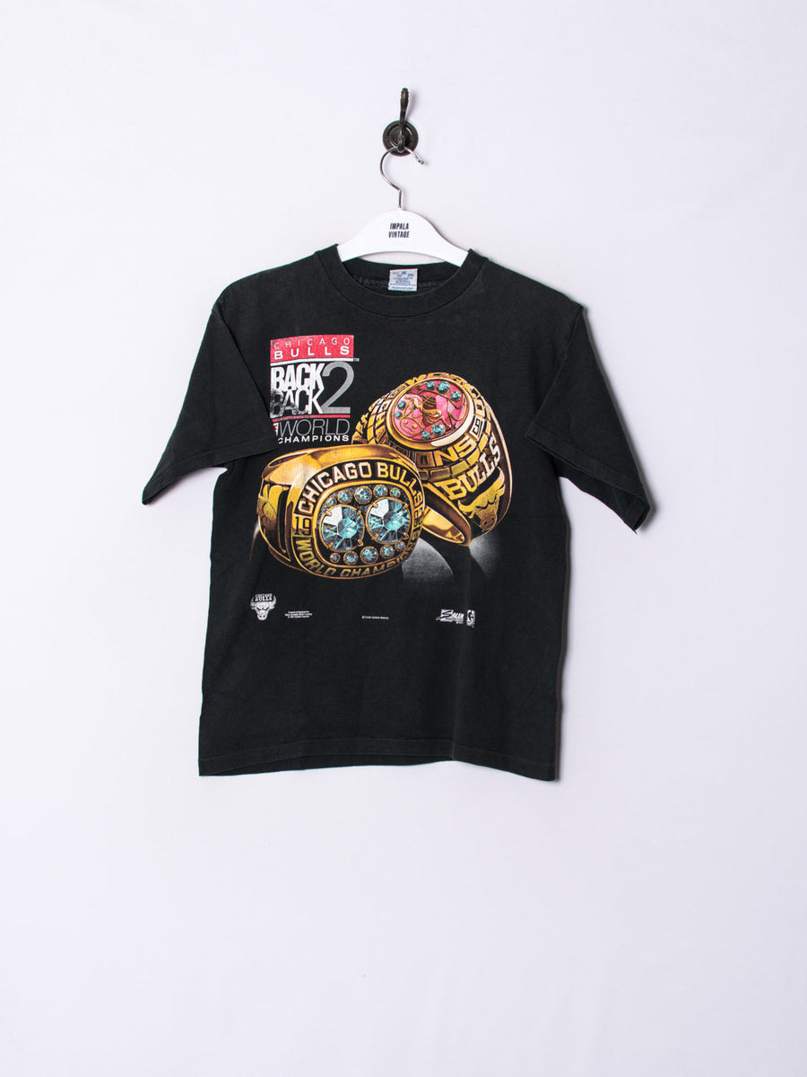 Chicago Bulls Back 2 Back NBA Cotton Tee