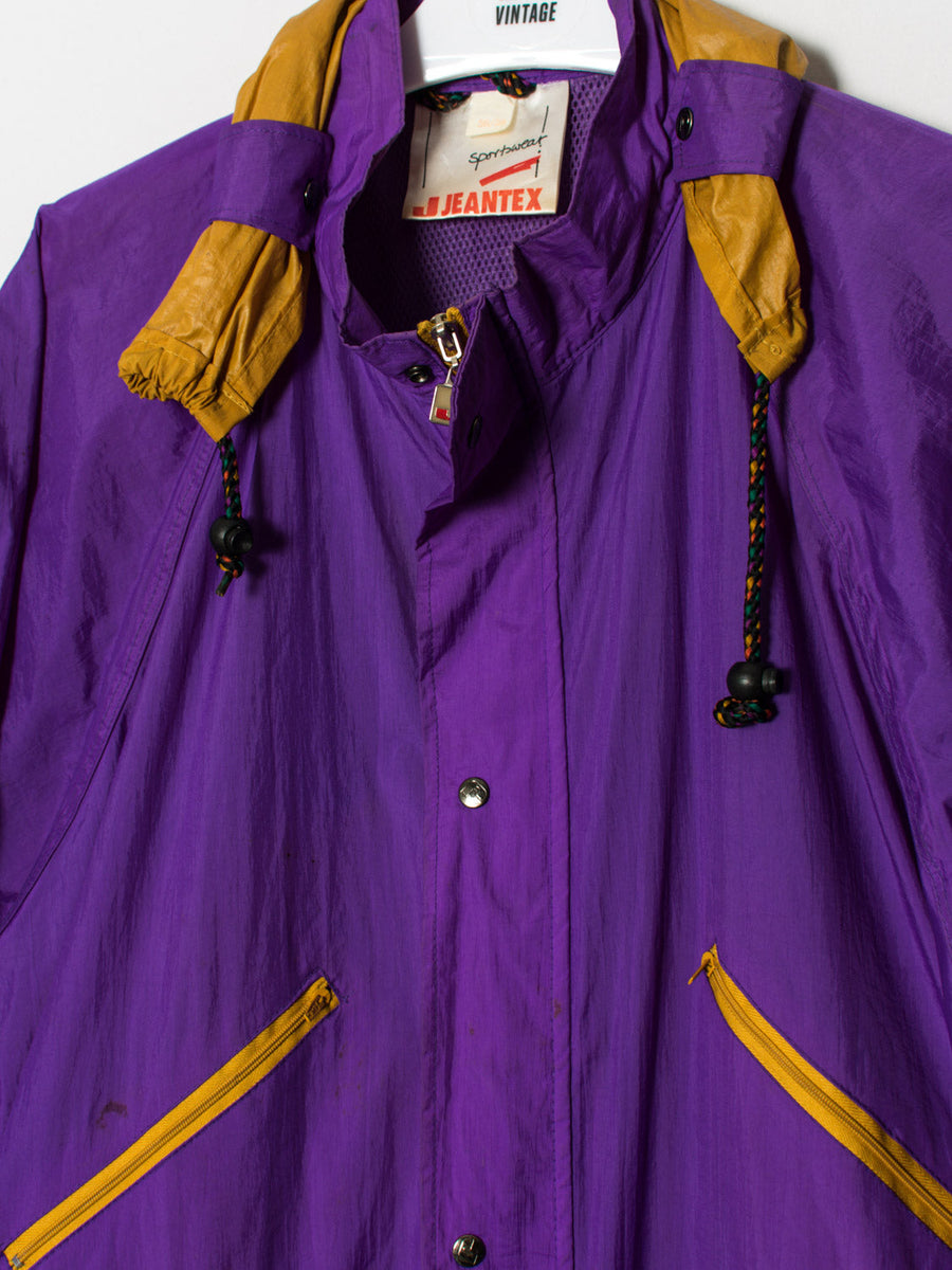 Jeantex Purple Long Raincoat