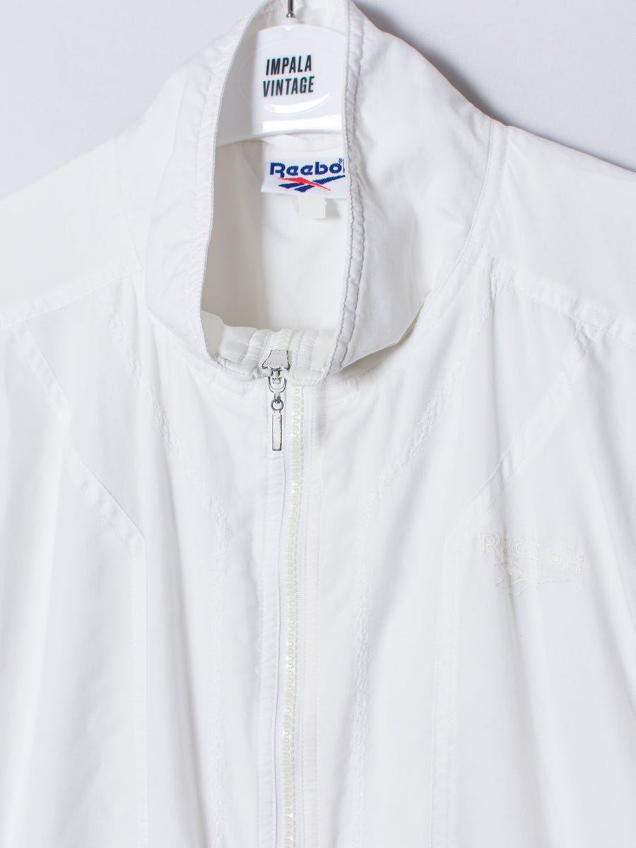 Reebok White Vest Jacket