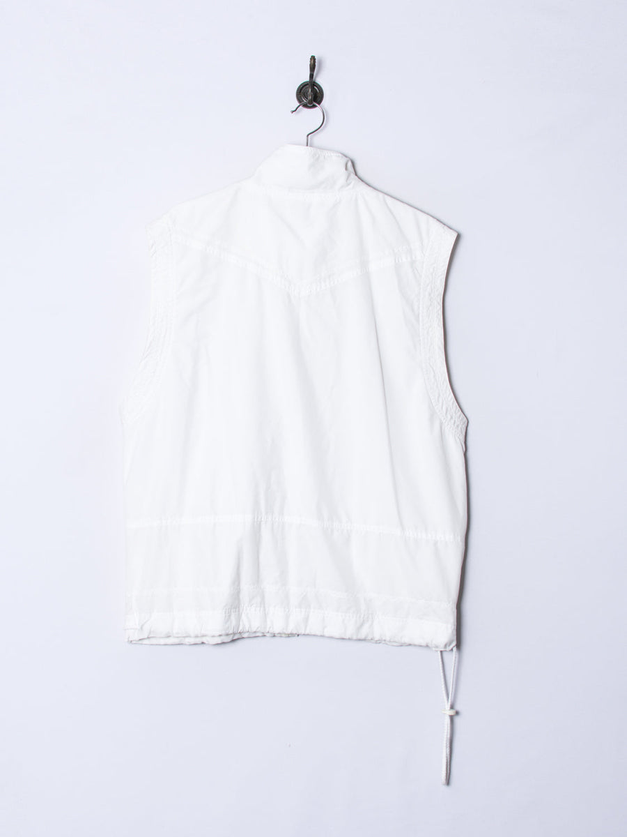 Reebok White Vest Jacket