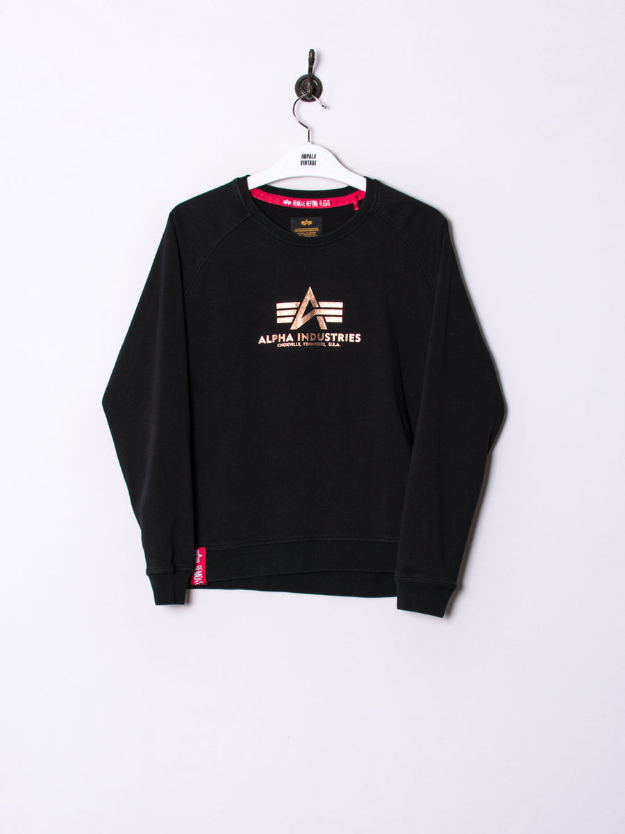 Alpha Industries Black Sweatshirt