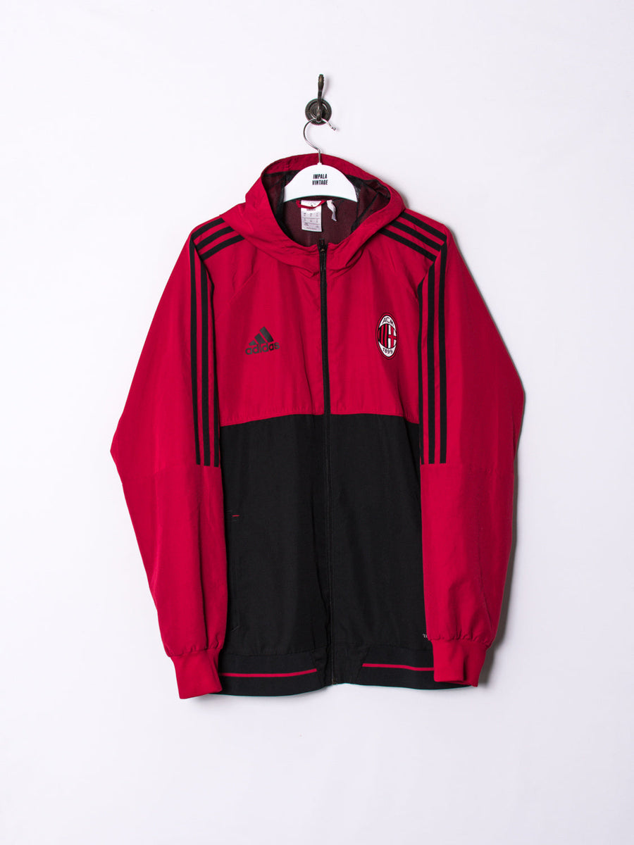 AC Milan Adidas Official Football Track Jacket