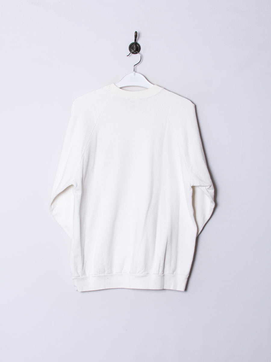 Screen Stars White Sweatshirt