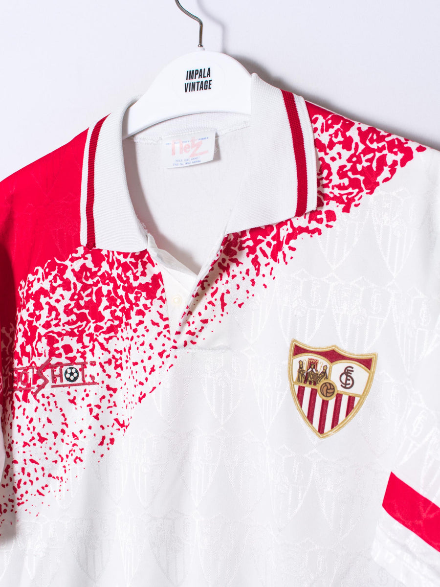 Sevilla FC Hotshot Official Football 93/94 Home Jersey