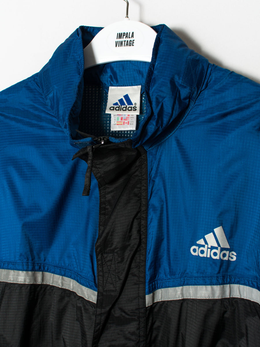 Adidas Black&Blue Windbreaker