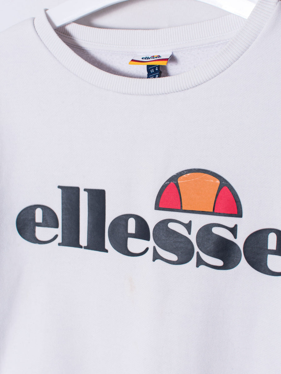 Ellesse White Sweatshirt