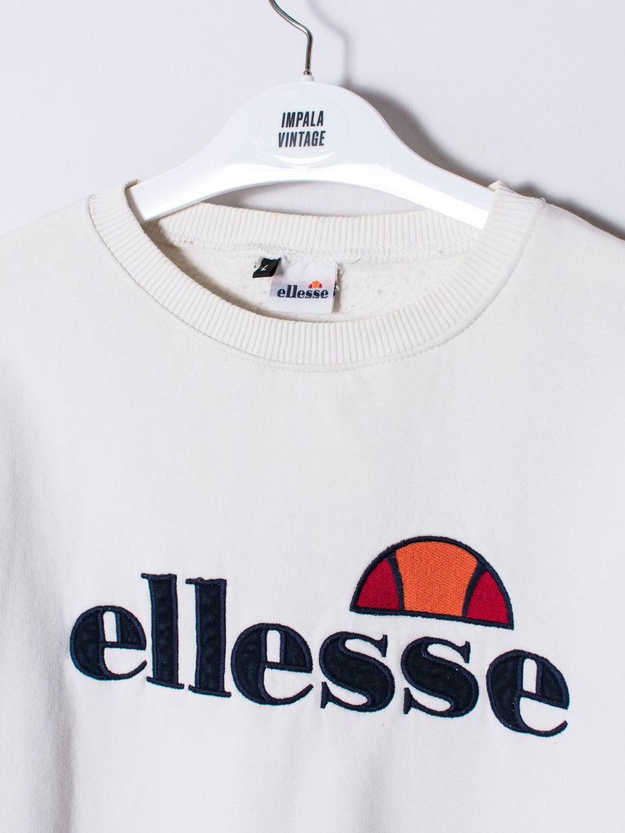 Ellesse White Sweatshirt