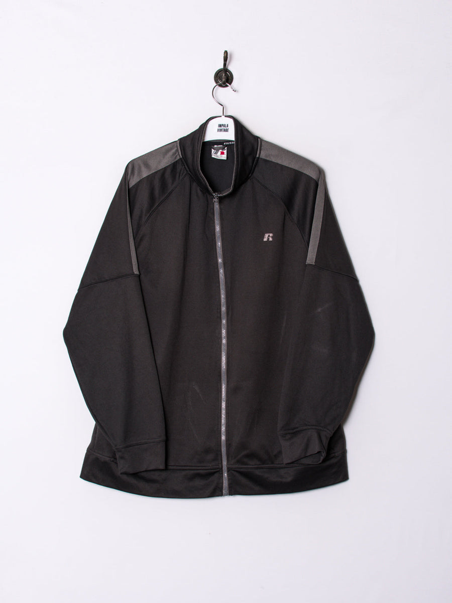 Russel Grey & Black Track Jacket