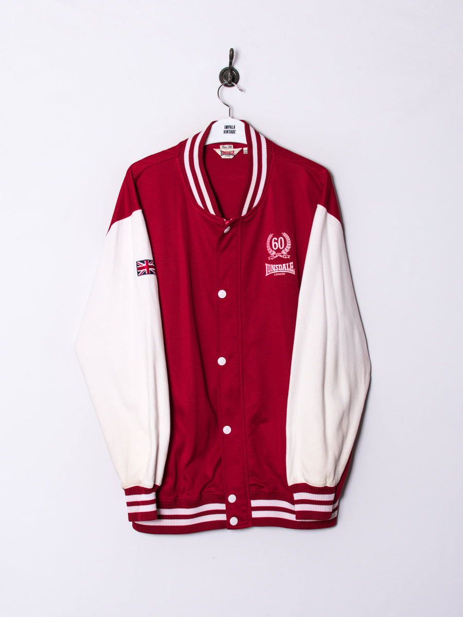 Lonsdale London Red Varsity Jacket