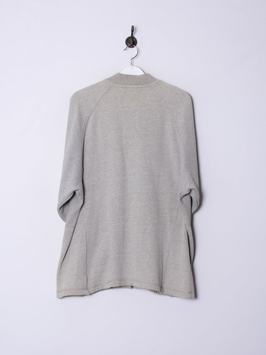 Adidas Grey Zipper Sweatshirt