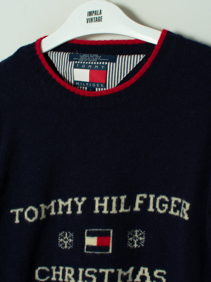 Tommy Hilfiger Navy Blue Sweater