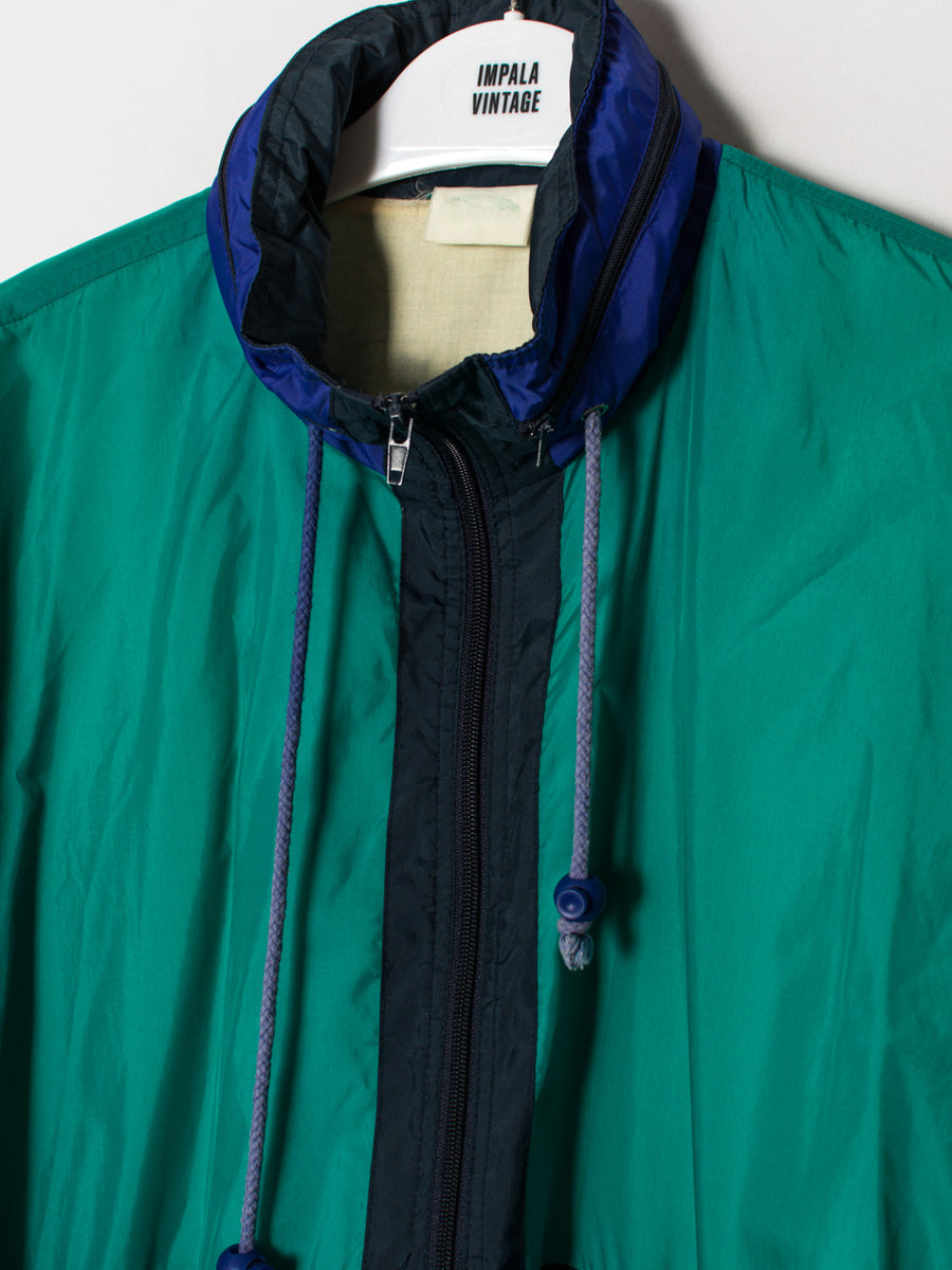 Green & Blue Raincoat