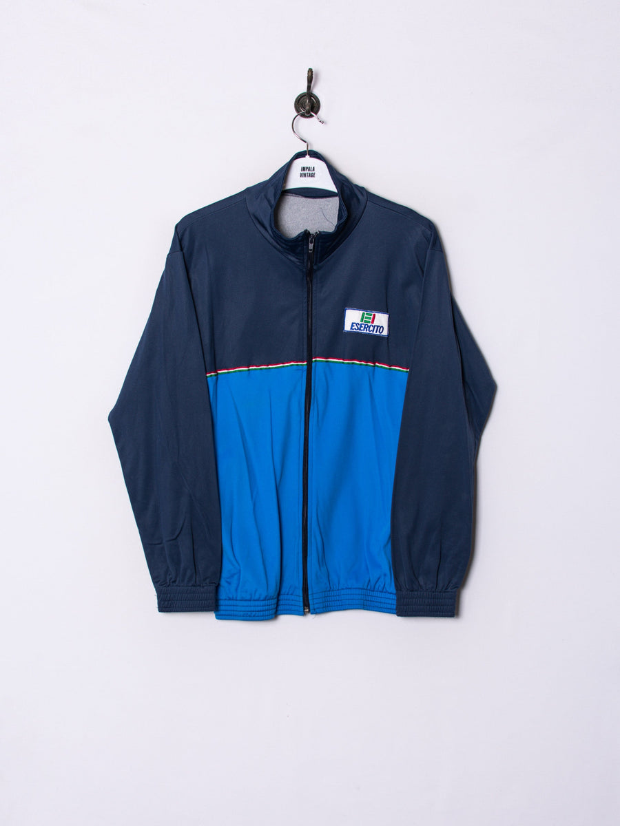 Esercito Italy Blue Retro Track Jacket