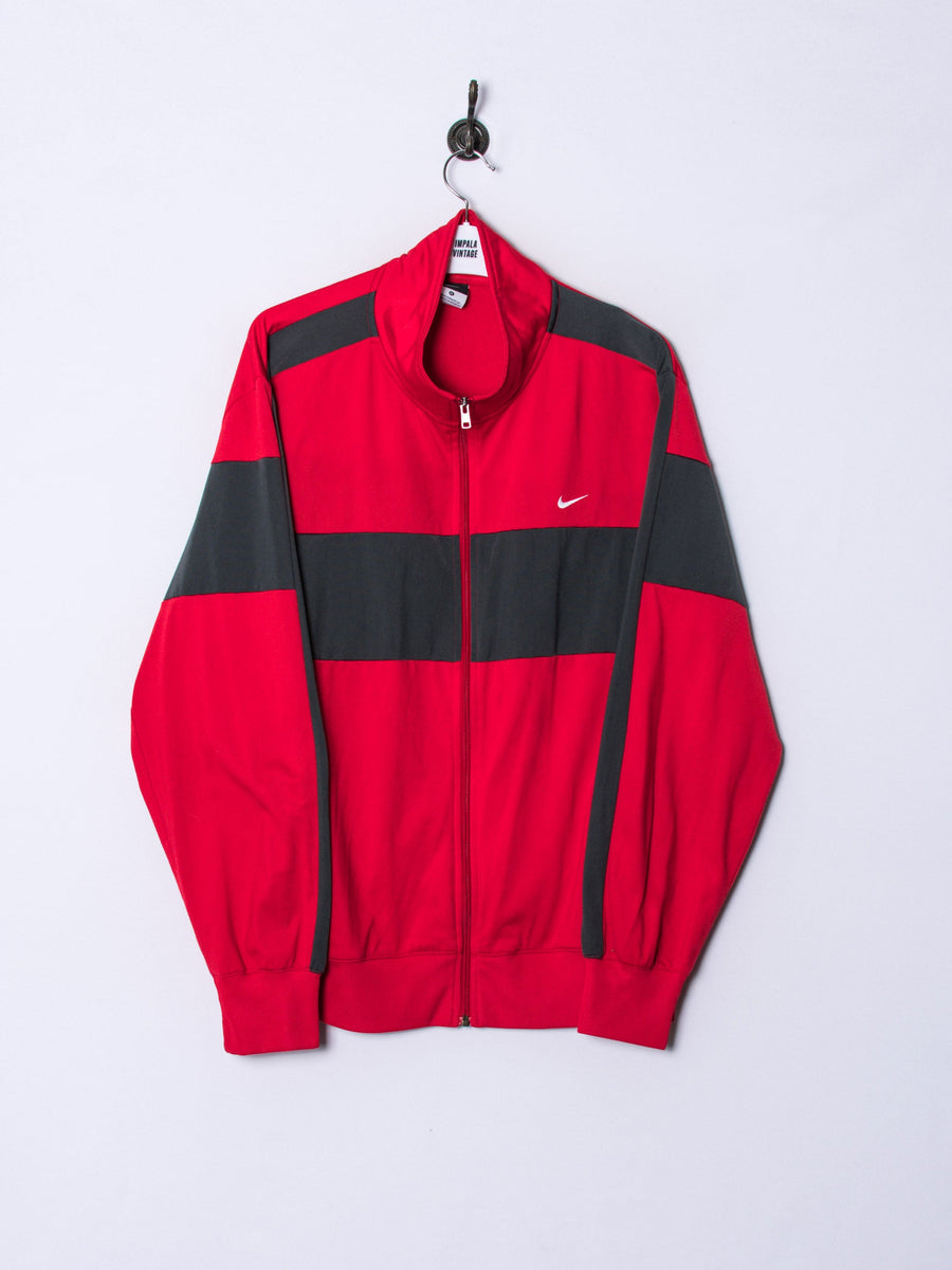 Nike Red & Grey Track Jacket