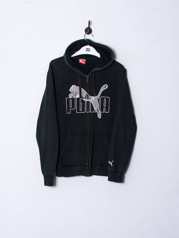 Puma Black Zipper Hoodie