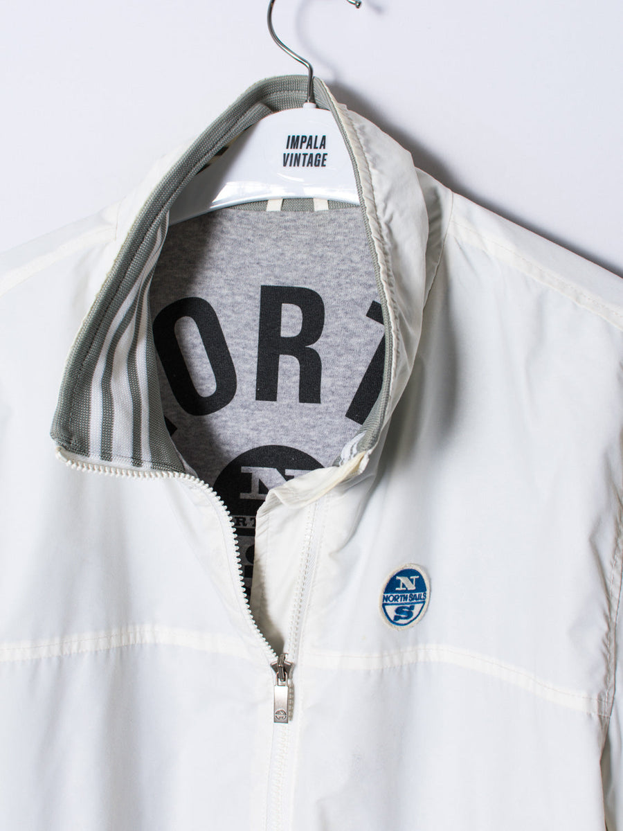 North Sails White Heavy Jacket