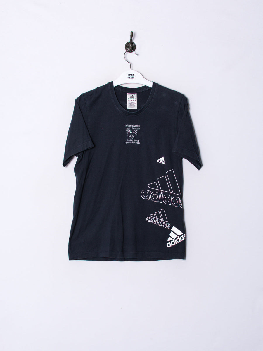 British Olympic Foundation Adidas Cotton Tee