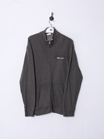 Champion Grey Zipper Sweatshirt