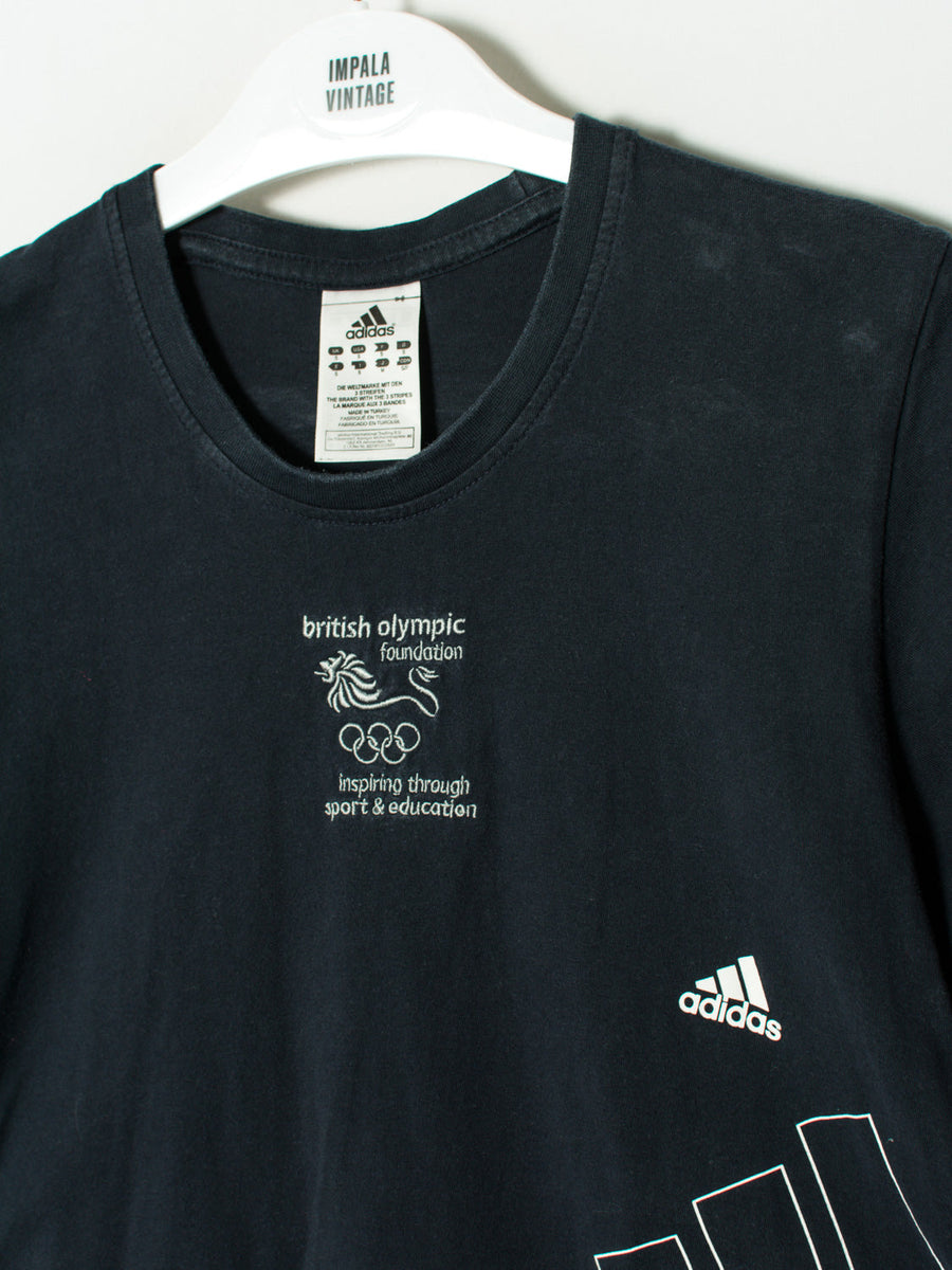 British Olympic Foundation Adidas Cotton Tee