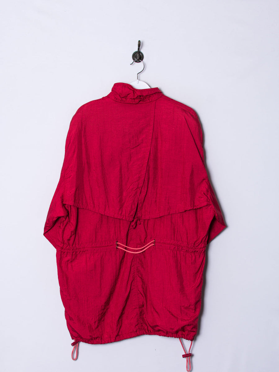 Red Long Heavy Shell Jacket