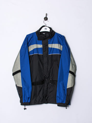 Shamp Blue & Black Long Jacket