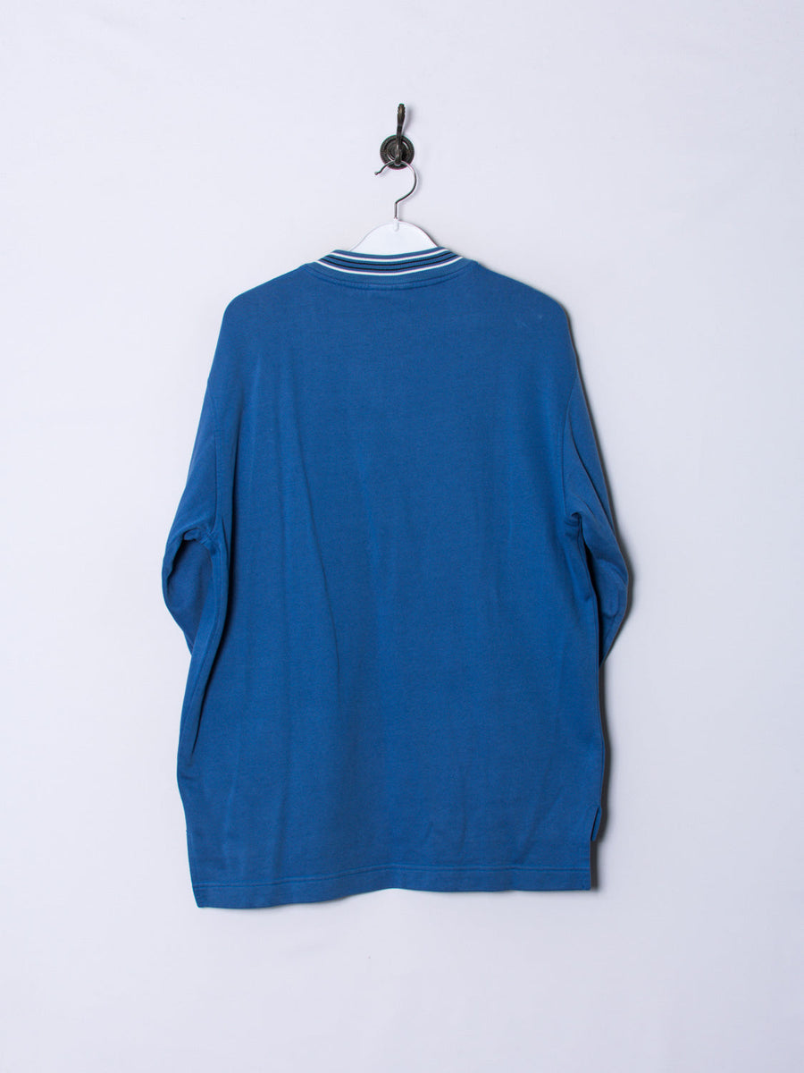 Umbro V-Neck Blue Sweatshirt