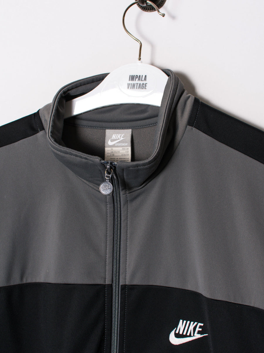 Nike Grey & Black Track Jacket