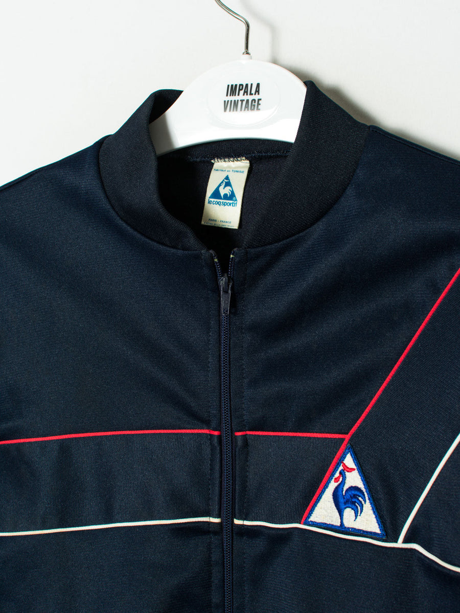 Le Coq Sportif Navy Blue Track Jacket