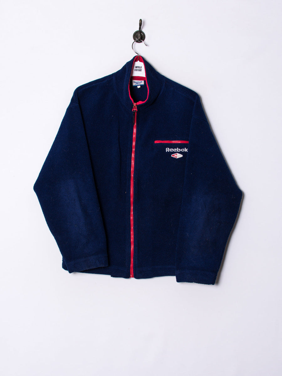 Reebok Navy Blue Zipper Fleece