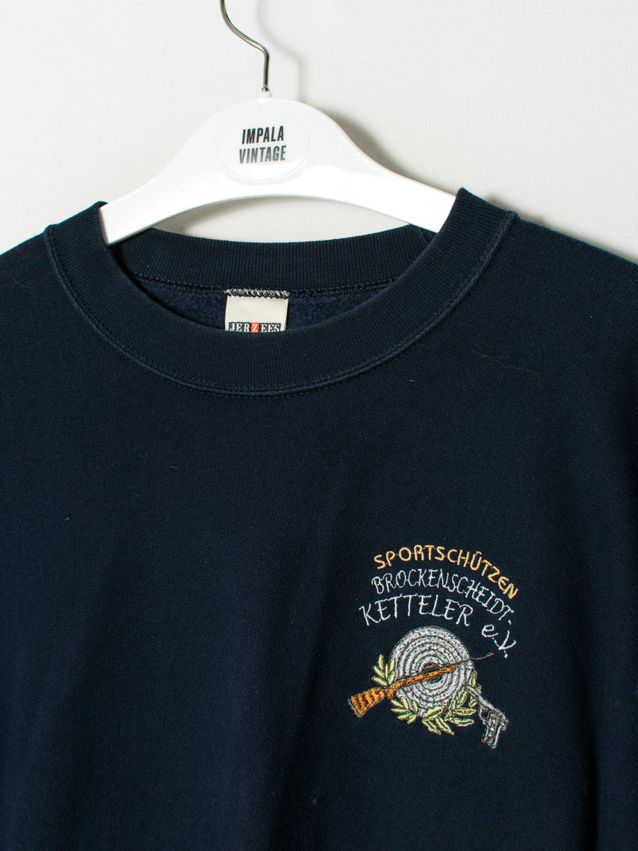 Jerzees Navy Blue Sweatshirt