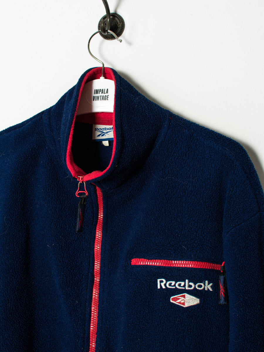 Reebok Navy Blue Zipper Fleece