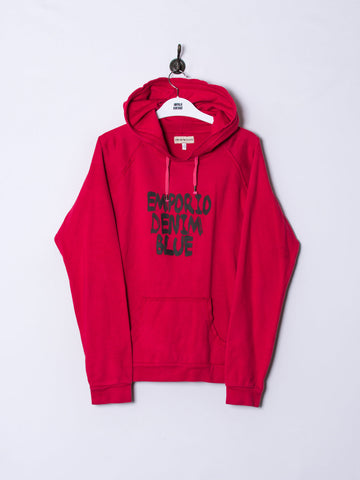 Emporio Armani Red Hoodie