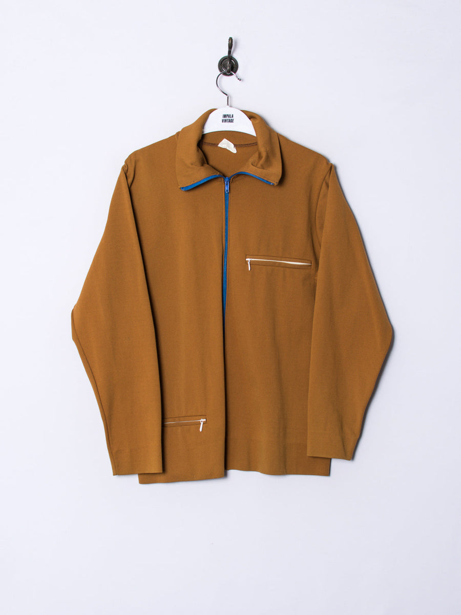 Brown Aspin Track Jacket