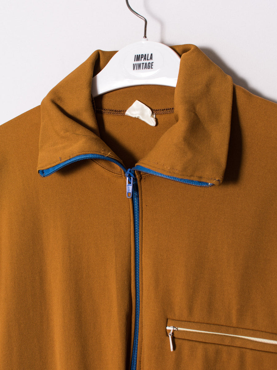 Brown Aspin Track Jacket