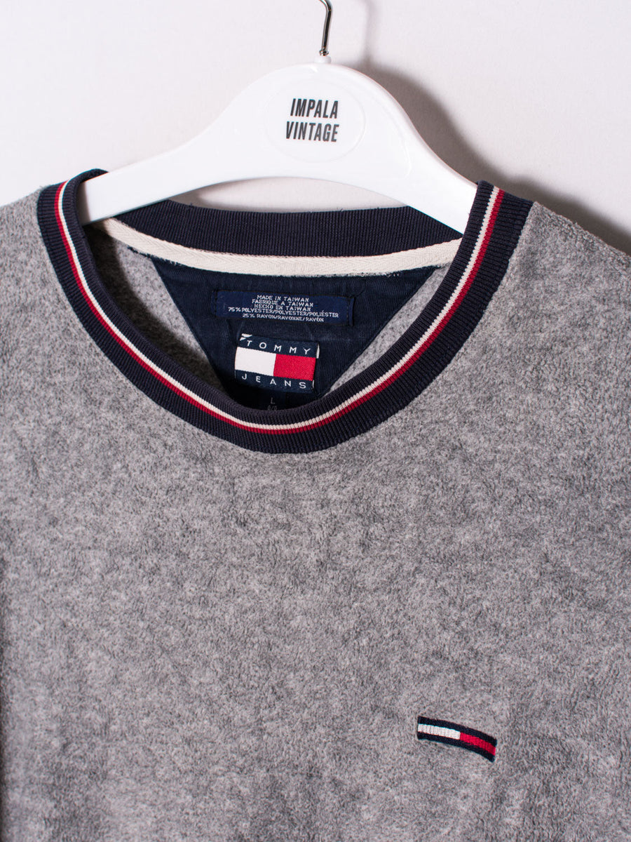 Tommy Hilfiger Grey Fleeced Sweatshirt