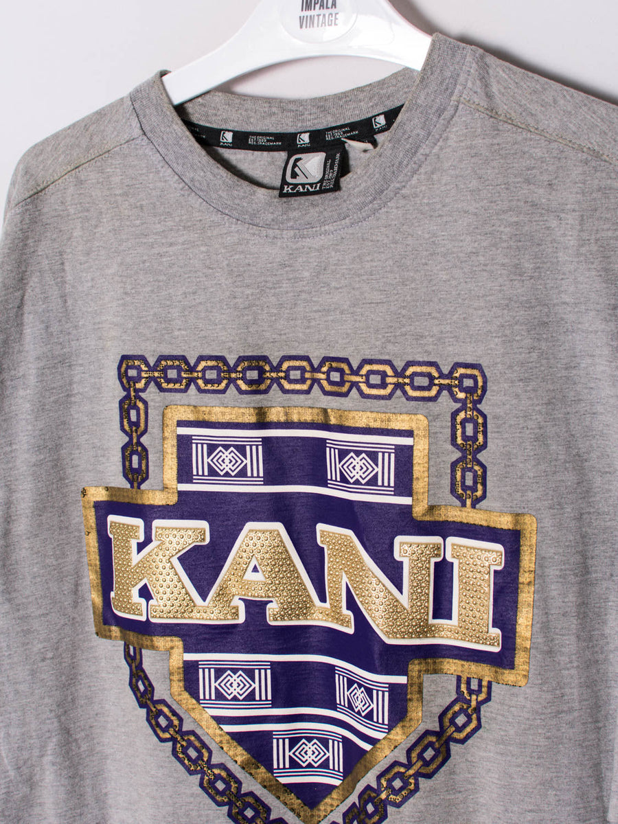 Karl Kani Grey Cotton Tee