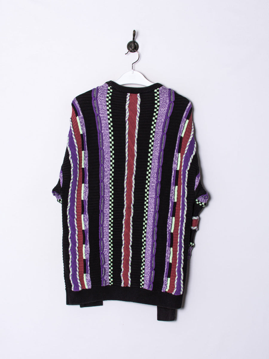 Purple Retro Sweater