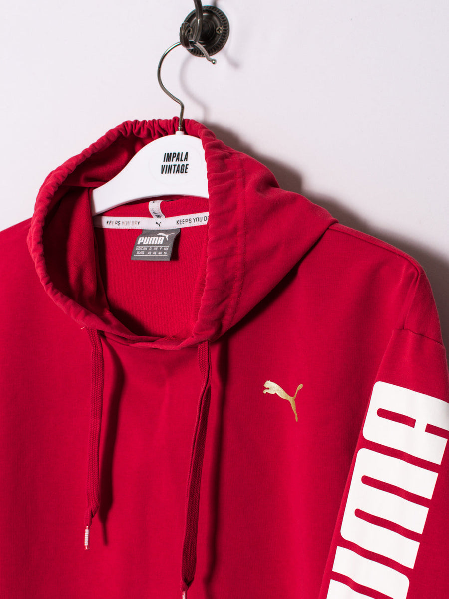 Puma Red Hoodie Croptop