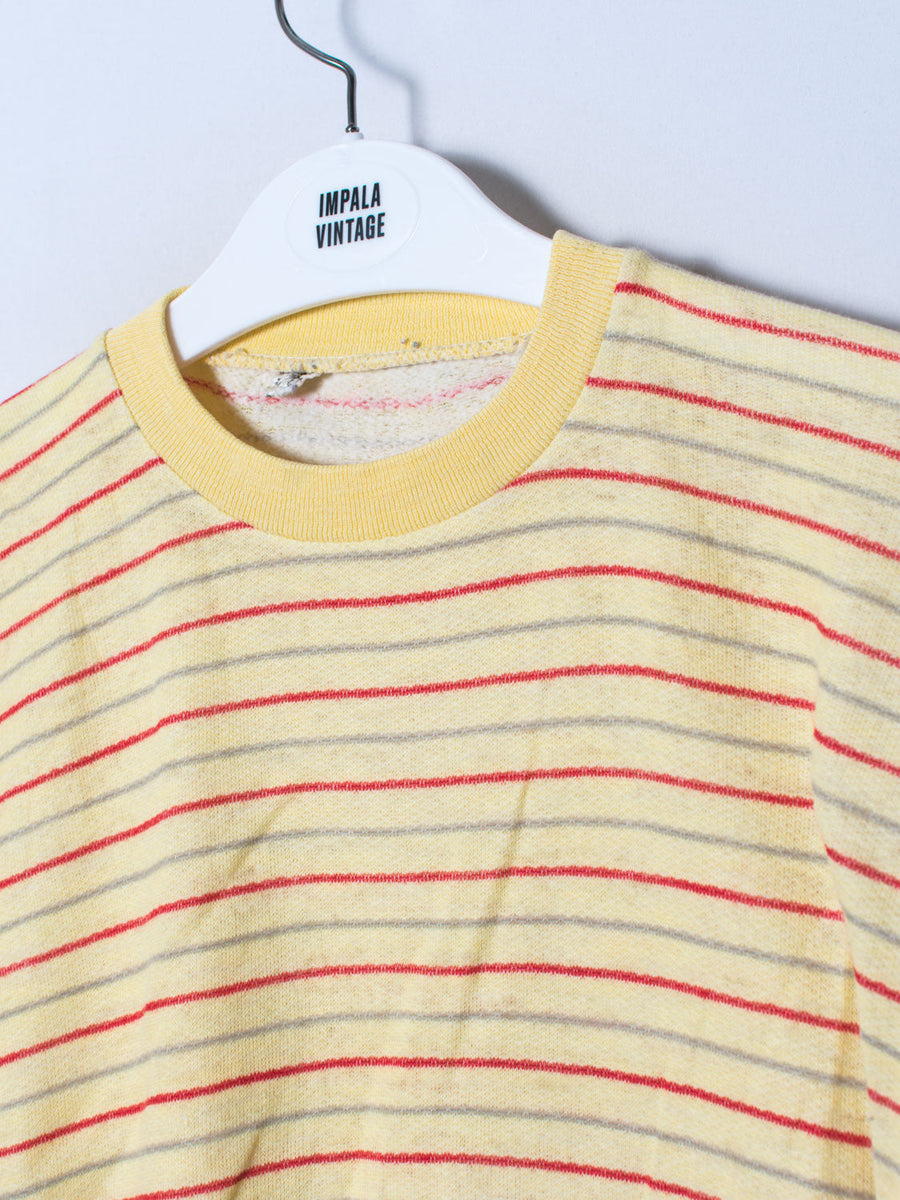 Yellow Stripes Sweatshirt