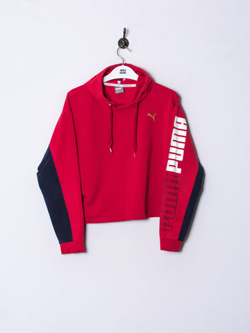 Puma Red Hoodie Croptop