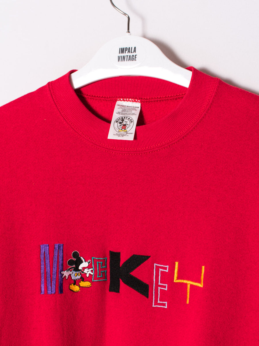 Mickey Red Sweatshirt