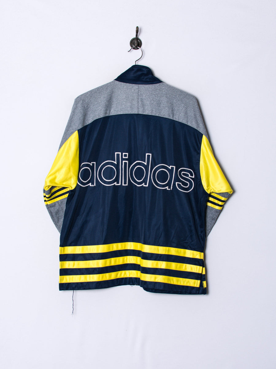 Adidas Blue & Grey Track Jacket