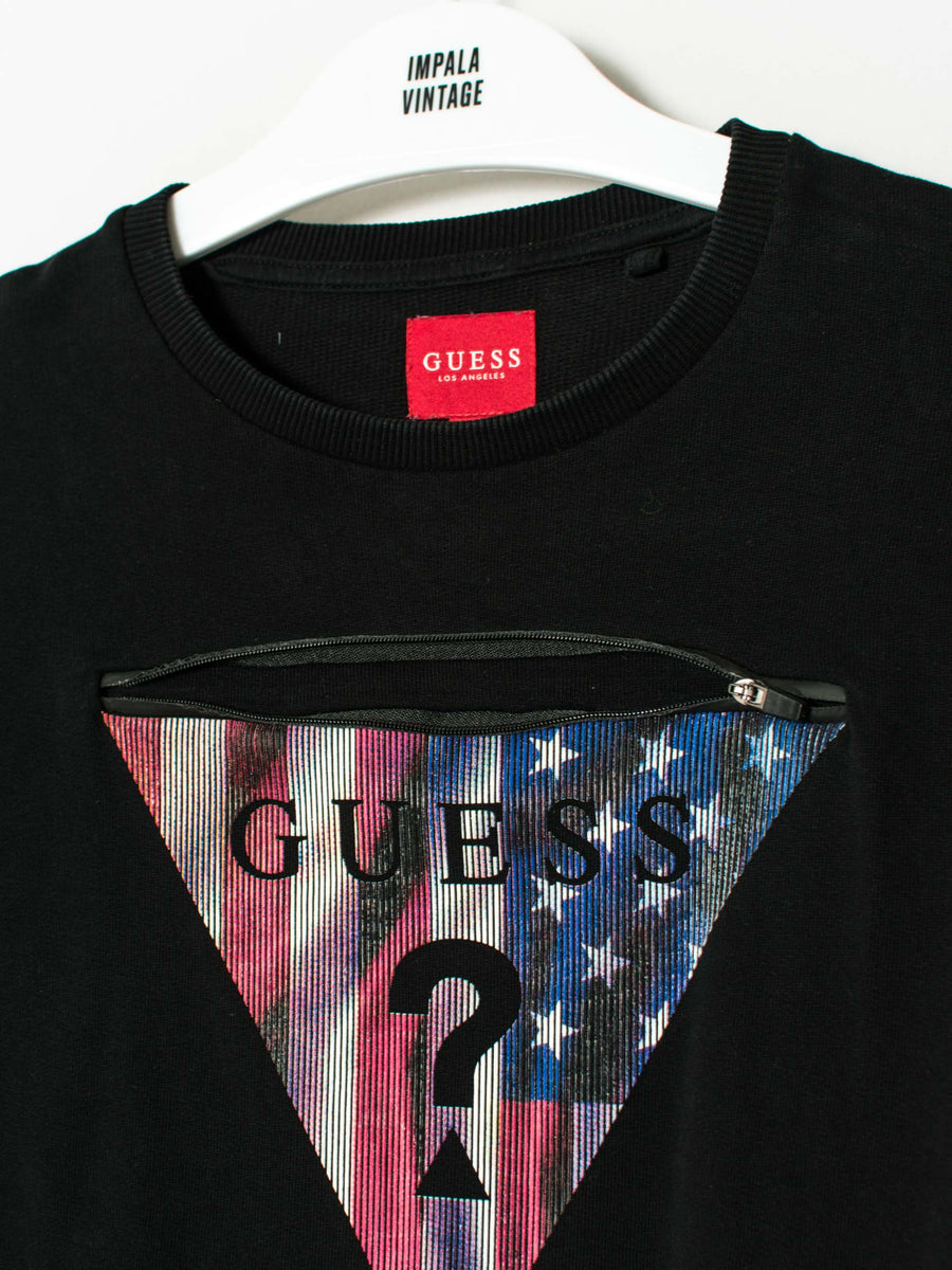 Guess Black USA Sweatshirt