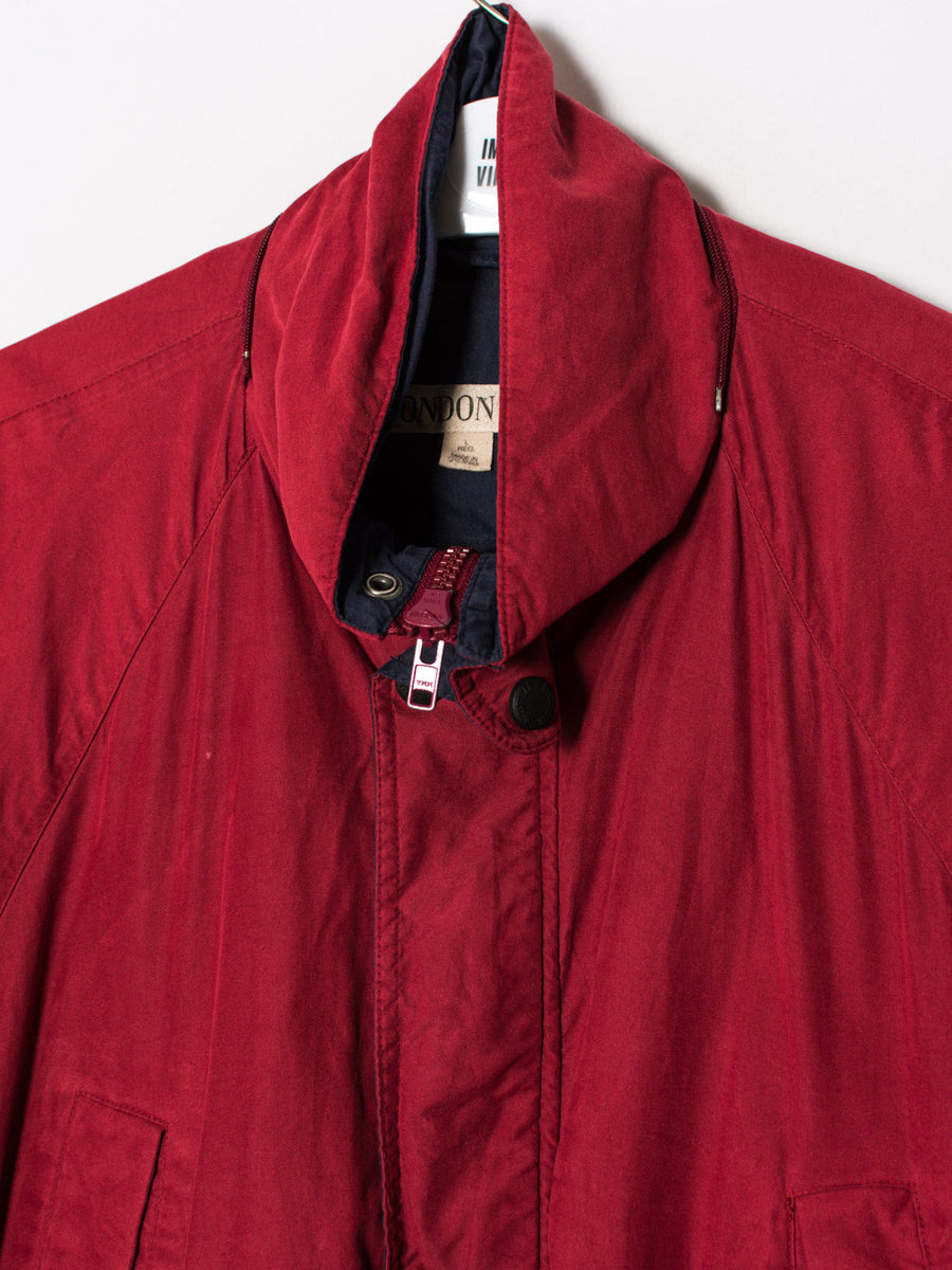 London Fog Red Long Jacket