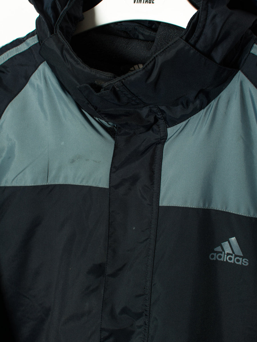 Adidas Grey Long Heavy Jacket